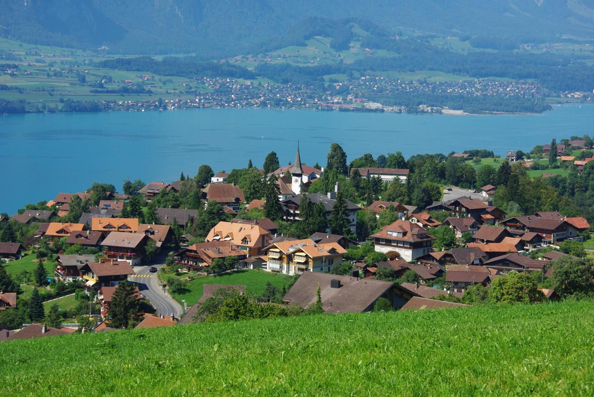 Hotel Adler Sigriswil Esterno foto